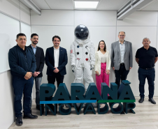 Secretário da Inovação recebe prefeito de Irati para tratar de projetos voltados ao desenvolvimento tecnológico da cidade