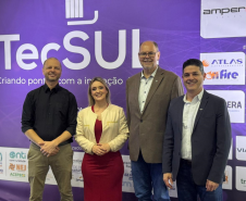 Secretário Alex Canziani participa da TecSul e apresenta iniciativas de inovação da SEIA