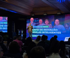 Secretário Alex Canziani participa da TecSul e apresenta iniciativas de inovação da SEIA