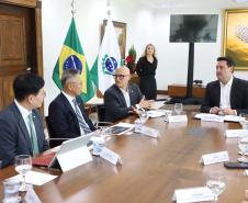 Koarean Valley: Ratinho Junior recebe comitiva que vai instalar centro de inovação em Ivaiporã