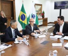 Koarean Valley: Ratinho Junior recebe comitiva que vai instalar centro de inovação em Ivaiporã