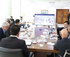 Koarean Valley: Ratinho Junior recebe comitiva que vai instalar centro de inovação em Ivaiporã