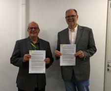 Estado firma parceria com CNPEM para cooperação em IA e materiais recicláveis da UEL