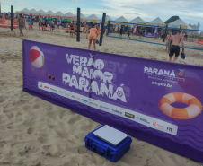 Estado instala equipamento de internet via satélite no Verão Maior Paraná