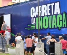 Carreta da Inovação inicia atividades nos municípios do Litoral por Matinhos