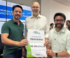 Apucarana recebe R$ 995 mil em recursos do Estado para fomento à inovação