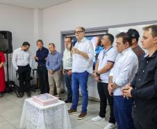 Menina conhece impressora 3D da Carreta da Inovação e recebe prótese de mão desenvolvida pelo Estado Foto: Prefeitura de Mamborê