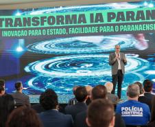 Paraná lança pacote de soluções de Inteligência Artificial inédito no Brasil Foto: Igor Jacinto/Vice Governadoria
