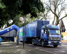 Carreta da Inovação em Londrina inicia com novidades em comemoração aos 100 atendimentos do projeto