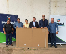 SEIA entrega 80 telas interativas para 13 municípios com o Plano Paraná Mais Cidades