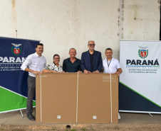 SEIA entrega 80 telas interativas para 13 municípios com o Plano Paraná Mais Cidades