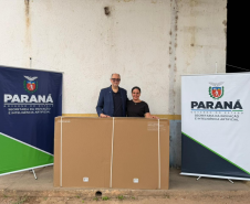 SEIA entrega 80 telas interativas para 13 municípios com o Plano Paraná Mais Cidades
