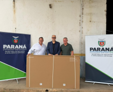 SEIA entrega 80 telas interativas para 13 municípios com o Plano Paraná Mais Cidades