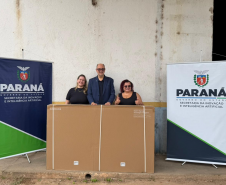 SEIA entrega 80 telas interativas para 13 municípios com o Plano Paraná Mais Cidades