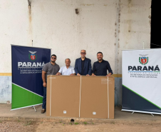 SEIA entrega 80 telas interativas para 13 municípios com o Plano Paraná Mais Cidades