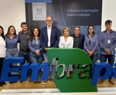 Paraná e Embrapa firmam parceria para inovação e bioeconomia na cadeia da soja Foto: SEIA