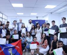 Com 19 medalhas, Paraná lidera Olimpíada Brasileira de Inovação, Ciência e Tecnologia Foto: Raphaella Piovezan/SEIA