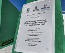 Governador Ratinho Junior inaugura Escritório de Extensão da UEL em Assaí