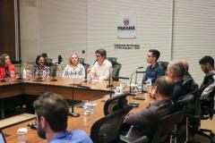 Paraná realiza primeira reunião do Comitê Intersecretarial de Mudanças Climáticas. Foto: Patryck Madeira/SEDEST