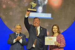 Curitiba e Assaí conquistaram na noite de terça-feira (11), o primeiro lugar na etapa nacional do 12º Prêmio Sebrae Prefeitura Empreendedora (PSPE) - Na foto, o prefeito de Assaí, Michel Ângelo Bomtempo. Foto: Eduardo Pereira - Sebrae/PR