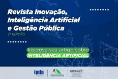 A segunda edição da revista terá como foco trabalhos que abordem o uso da Inteligência Artificial. Lançada em setembro, a revista entrou para a lista de leituras obrigatórias da faculdade de Direito da Universidade de São Paulo (USP).