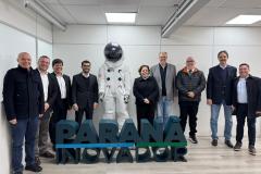Secretario Alex Canziani se reúne com representantes da Sesa para falar sobre inovação na saúde pública