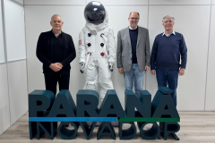 Secretário Alex Canziani recebe na Seia o prefeito de Jaguapitã