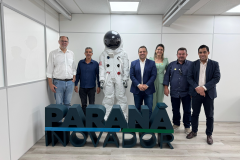 Secretário da Inovação recebe, na SEIA, prefeito e autoridades de Centenário do Sul