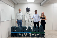 Secretário Alex Canziani recebe prefeito de Ipiranga