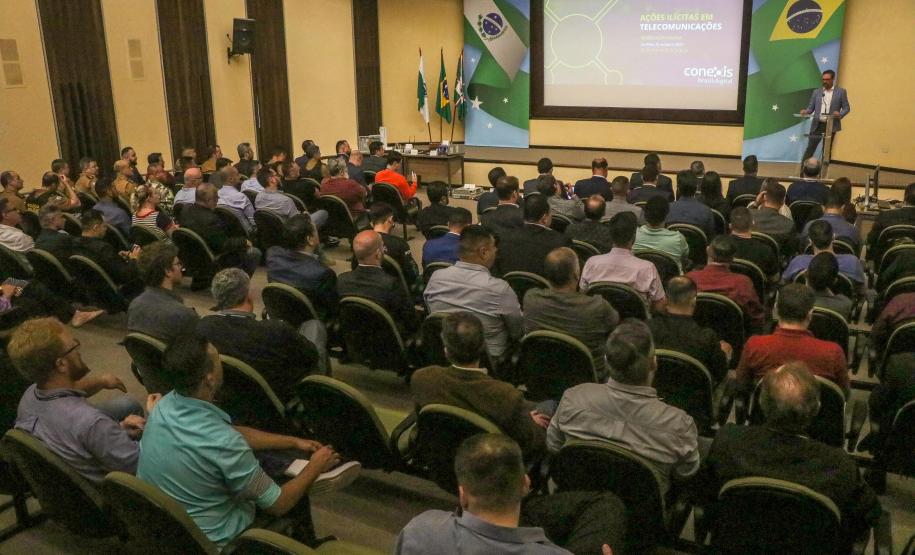 Segurança promove workshop para discutir combate a crimes na área de telecomunicações