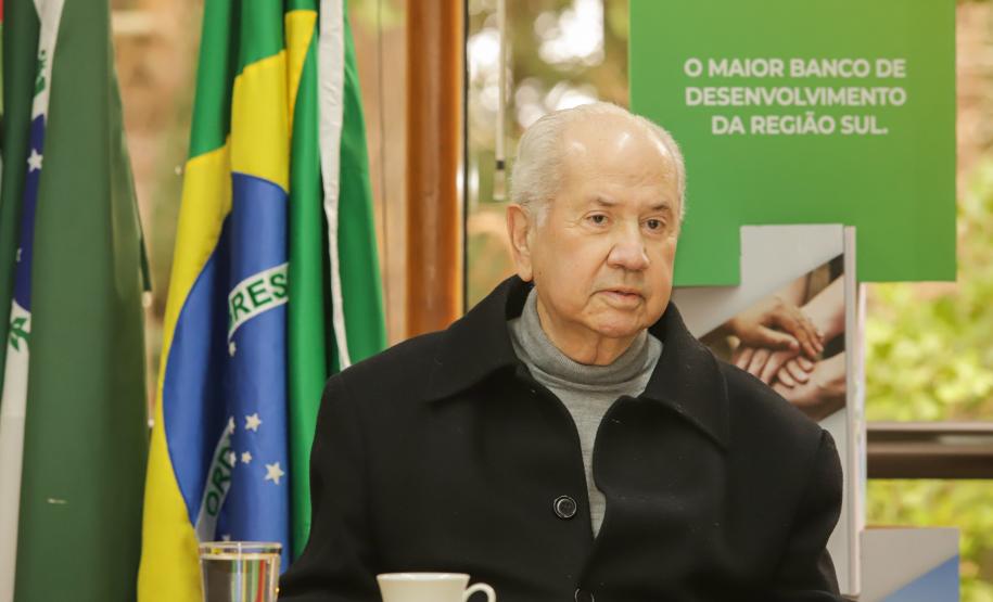 Estado e BRDE firmam parceria com Prefeitura de Pato Branco para investimentos em inovação. Foto: Roberto Dziura Jr/AEN