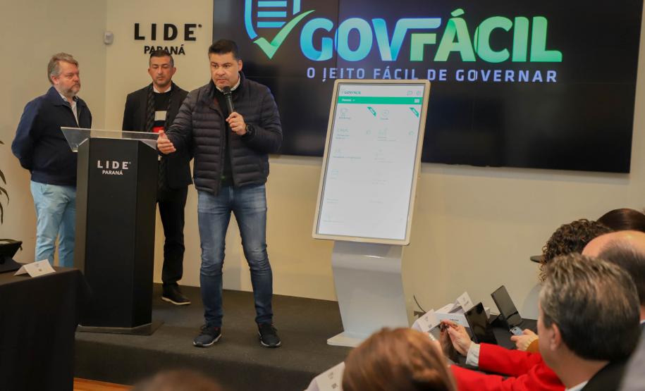 Secretaria de inovação apresenta e entrega chaves do govfacil-app de gestão para secretarias do estado. Fotos:Ari Dias/AEN