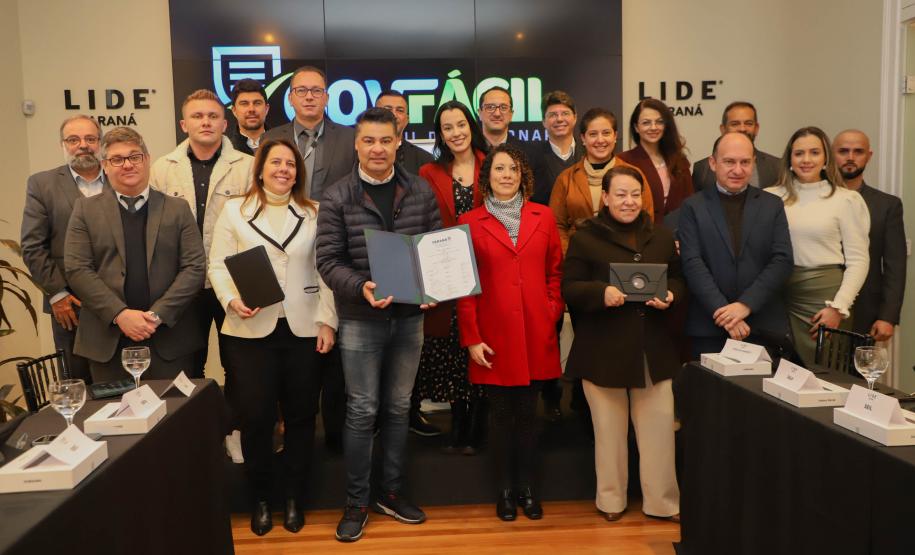 Secretaria de inovação apresenta e entrega chaves do govfacil-app de gestão para secretarias do estado. Fotos:Ari Dias/AEN