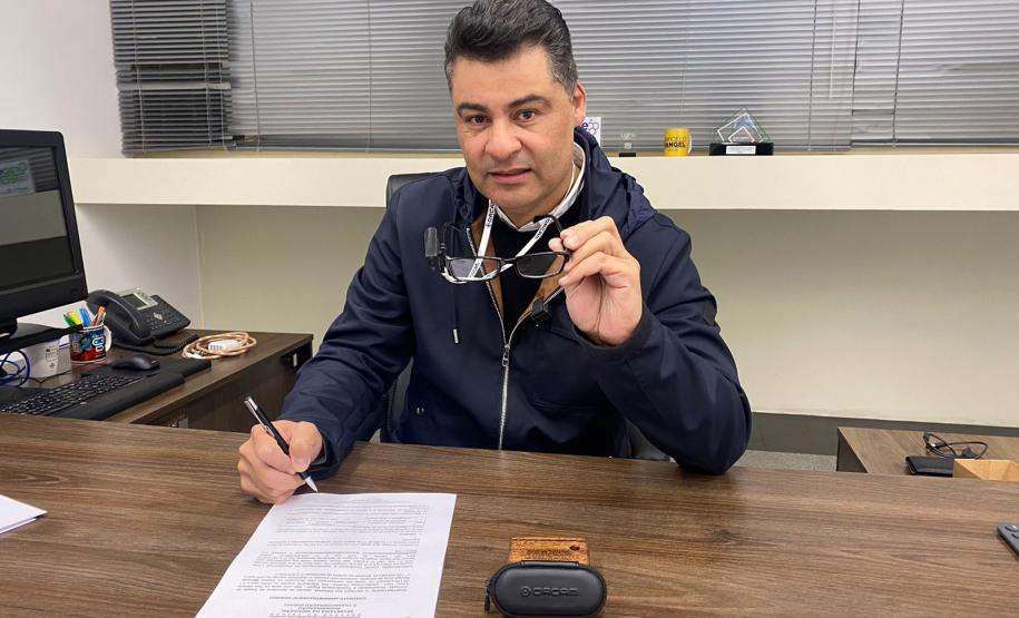 O Governo do Paraná, por meio da Secretaria de Inovação, Modernização e Transformação Digital, adquiriu equipamentos para deficientes visuais. Foto: Roberto Dziura Jr/AEN