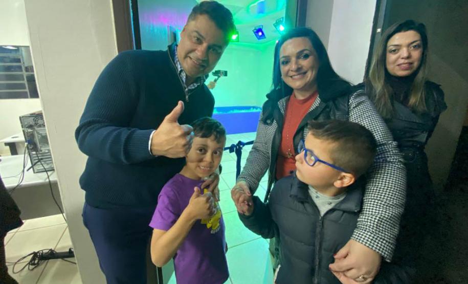 Em Carambeí, Estado inicia parceria com municípios para instalação de salas sensoriais para crianças neurodivergentes. Foto: SEI-PR