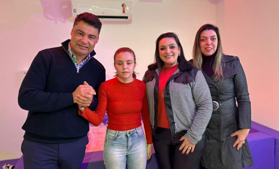 Em Carambeí, Estado inicia parceria com municípios para instalação de salas sensoriais para crianças neurodivergentes. Foto: SEI-PR