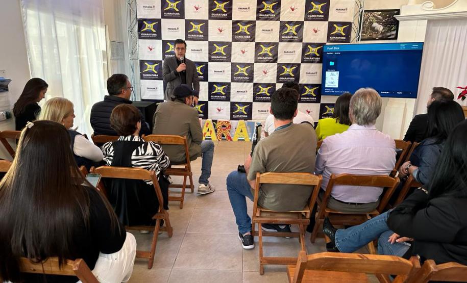 Guará 3.0: Governo apresenta Agência de Inovação para comunidade de Guaratuba. Foto: SEI-PR