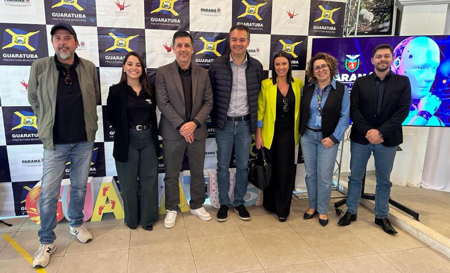 Guará 3.0: Governo apresenta Agência de Inovação para comunidade de Guaratuba. Foto: SEI-PR
