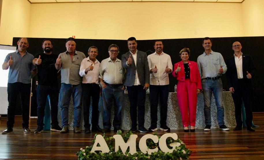 Secretaria da Inovação e Invest Paraná apresentam projetos a prefeitos dos Campos Gerais. Foto: Daniel Malucelli/SEI