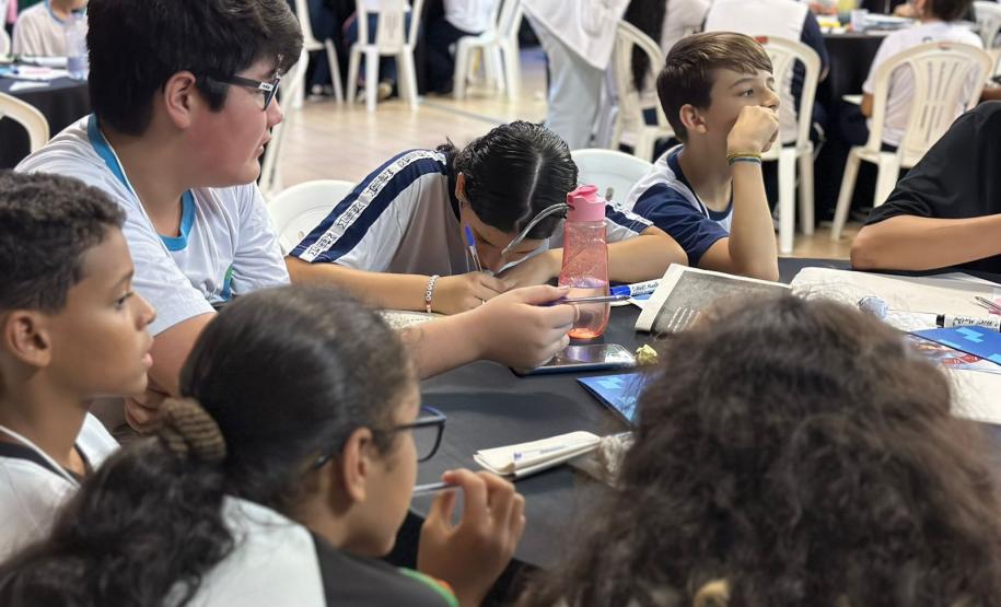 Com ideias inovadoras de estudantes, Apucarana encerra primeira etapa do Ideathon Paraná. Foto: Secretaria da Inovação