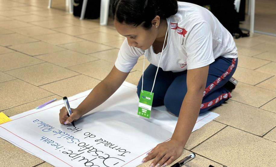 Com ideias inovadoras de estudantes, Apucarana encerra primeira etapa do Ideathon Paraná. Foto: Secretaria da Inovação
