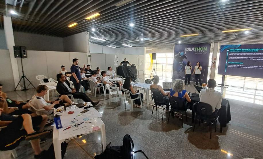 Em sua quinta etapa, Ideathon Paraná premia ideias de alunos de Maringá. Foto: Amtech