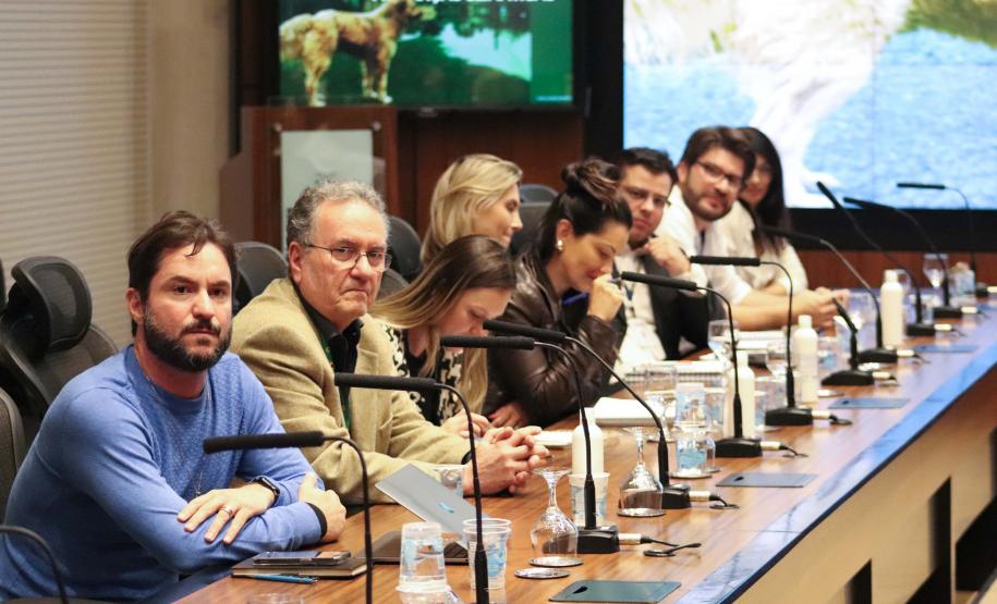 Paraná realiza primeira reunião do Comitê Intersecretarial de Mudanças Climáticas. Foto: Patryck Madeira/SEDEST