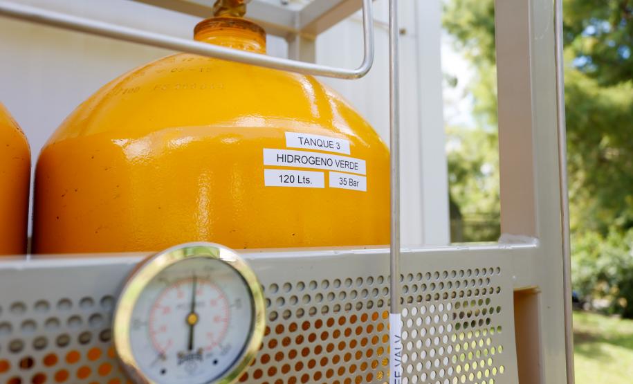 Copel produz primeiras moléculas de hidrogênio renovável em Curitiba. Foto: Gabriel Rosa/AEN