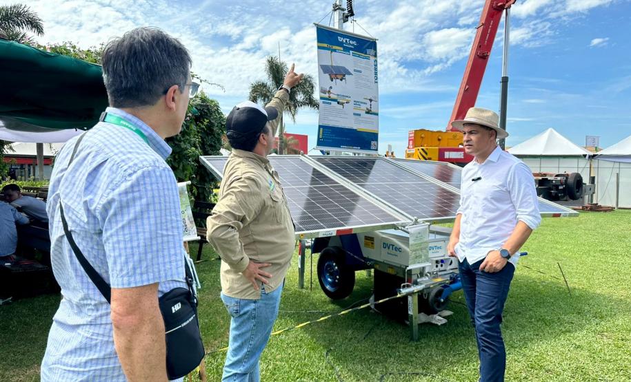 Programa de Conectividade Rural do Estado começa a implementar ações durante o Show Rural 2024