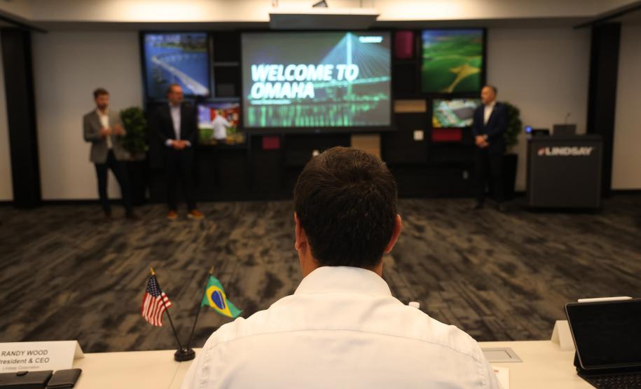 Governo do Paraná busca novas tecnologias em irrigação para agricultura no Nebraska. Foto: Jonathan Campos/SECOM