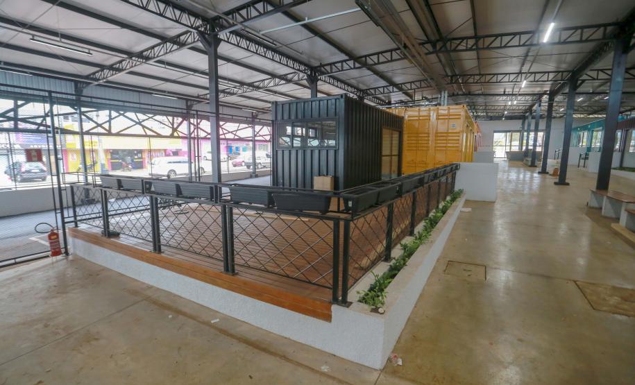 Financiada pelo Estado, obra do Centro de Inovação de Cascavel entra na reta final. Foto: Valdelino Pontes/SECID