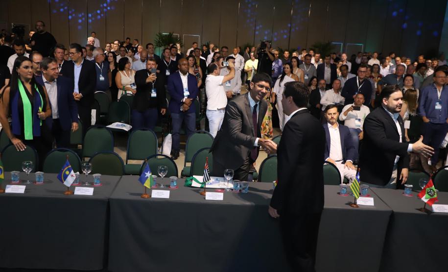 Em Fórum de Gestores Públicos, governador reforça que planejamento induz crescimento. Foto: Ari Dias/AEN