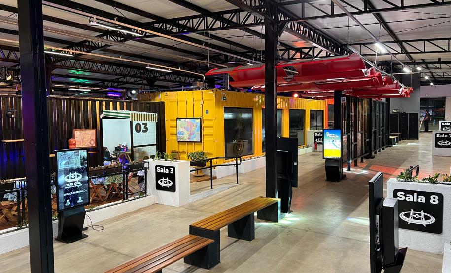 Com apoio do Estado, Cascavel inaugura novo hub de inovação em antigo terminal. Foto: Gabriel Pires/SEI