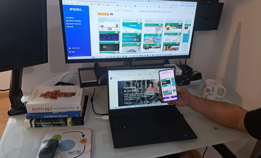 Games e softwares: startups apoiadas pelo Estado inovam em educação criativa. Foto: Divulgação Exatamente Soluções